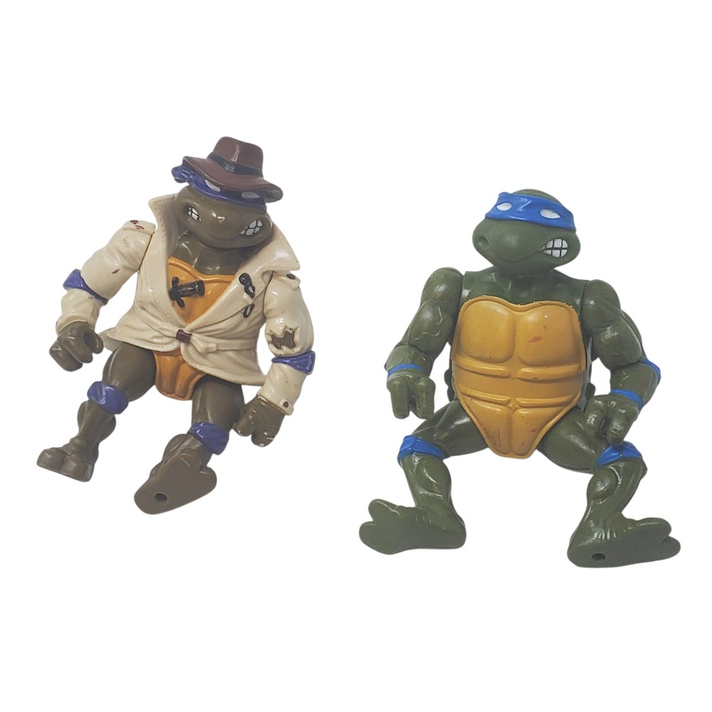Teenage Mutant Ninja Turtles Vintage Action Figures Vintage Playmates TMNT Toys